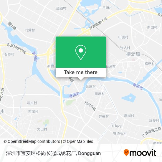 深圳市宝安区松岗长冠成绣花厂 map