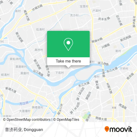 普济药业 map
