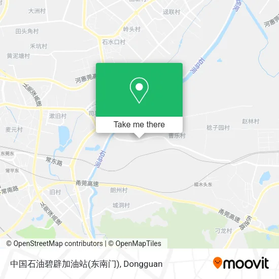 中国石油碧辟加油站(东南门) map