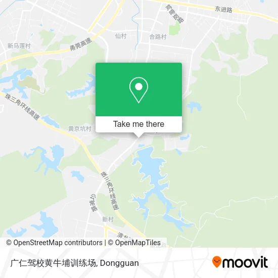 广仁驾校黄牛埔训练场 map