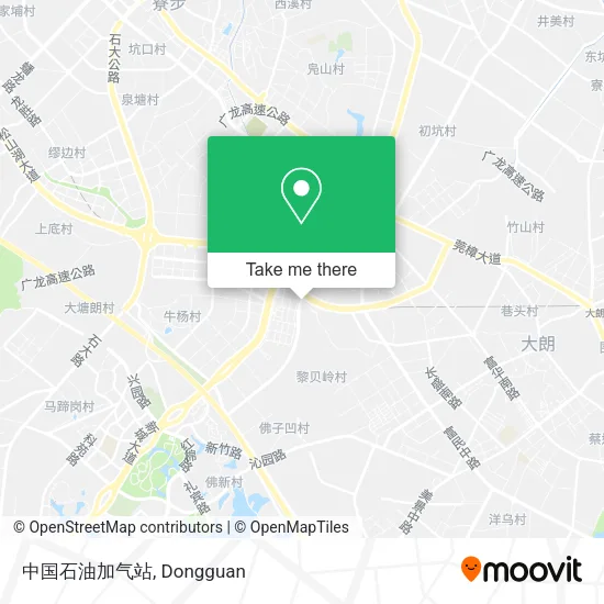 中国石油加气站 map