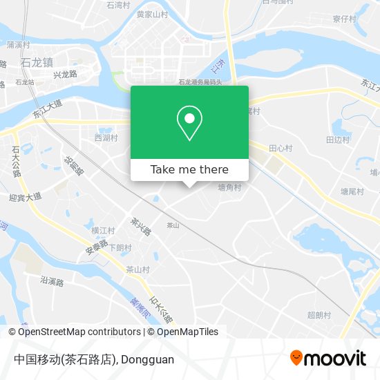 中国移动(茶石路店) map