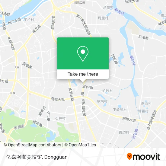 亿嘉网咖竞技馆 map