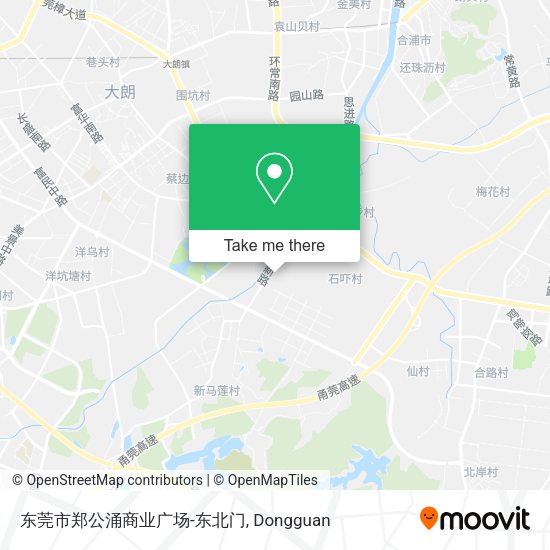 东莞市郑公涌商业广场-东北门 map
