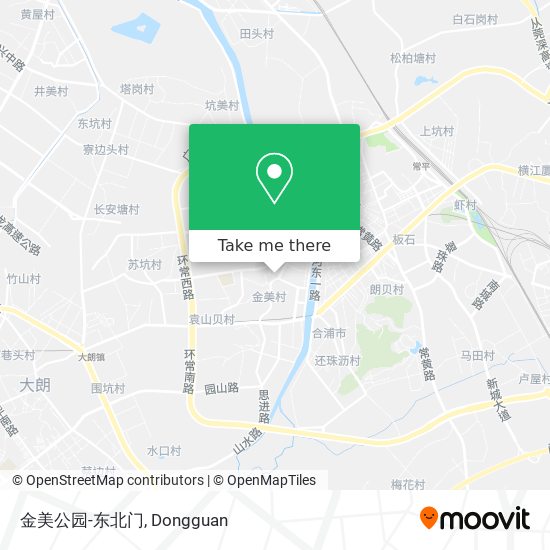 金美公园-东北门 map