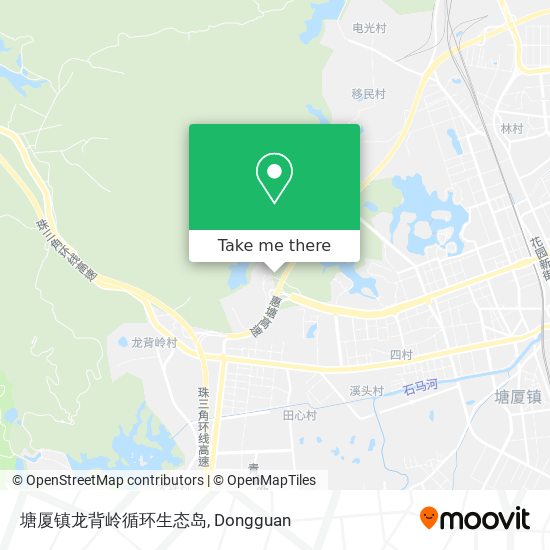 塘厦镇龙背岭循环生态岛 map