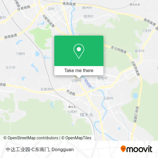 中达工业园-C东南门 map