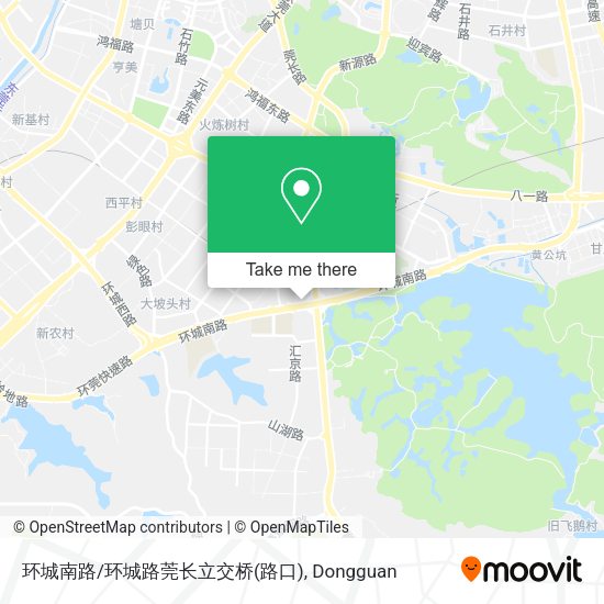 环城南路/环城路莞长立交桥(路口) map