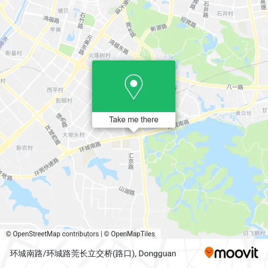 环城南路/环城路莞长立交桥(路口) map