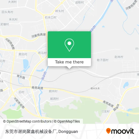 东莞市谢岗聚鑫机械设备厂 map