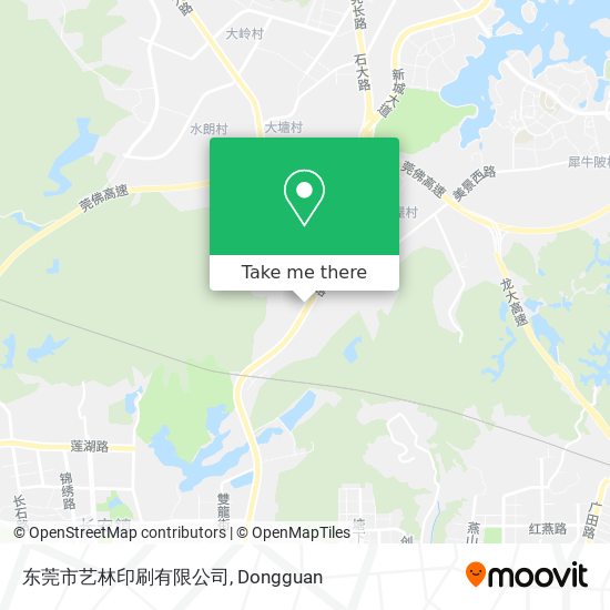 东莞市艺林印刷有限公司 map