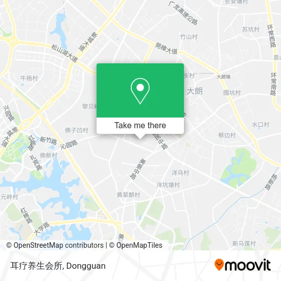 耳疗养生会所 map