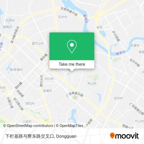 下栏基路与寮东路交叉口 map
