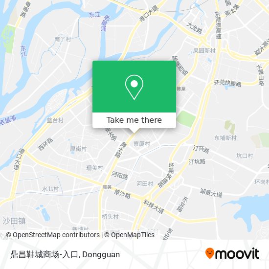 鼎昌鞋城商场-入口 map