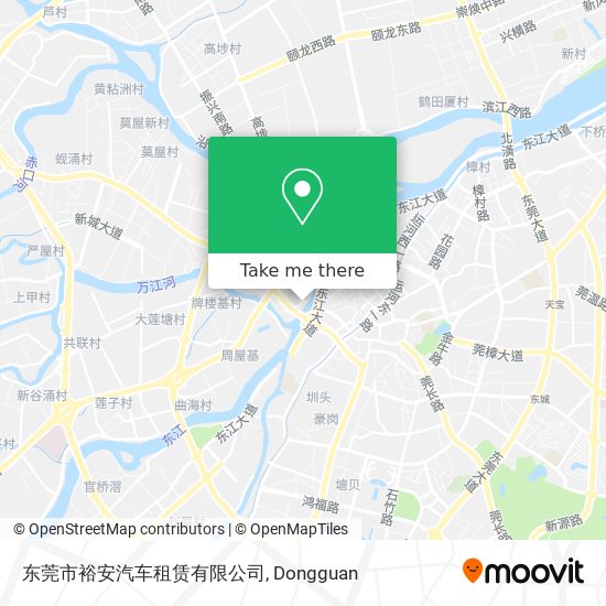 东莞市裕安汽车租赁有限公司 map