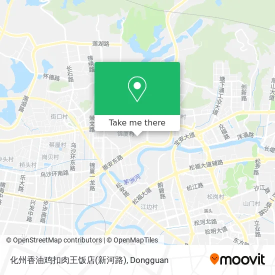 化州香油鸡扣肉王饭店(新河路) map