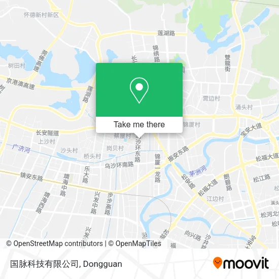 国脉科技有限公司 map