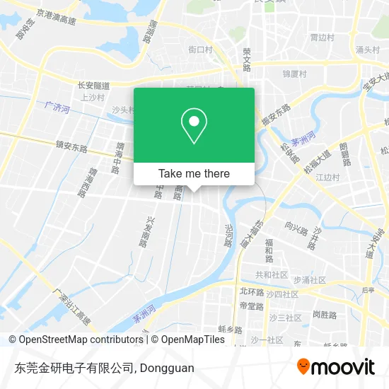 东莞金研电子有限公司 map
