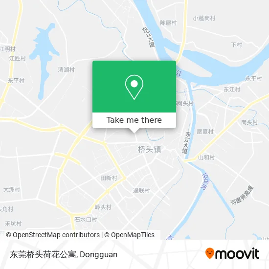 东莞桥头荷花公寓 map