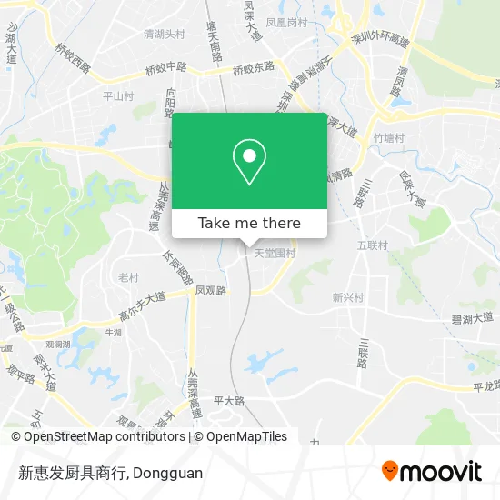 新惠发厨具商行 map