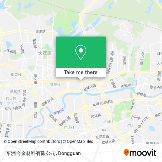 东洲合金材料有限公司 map