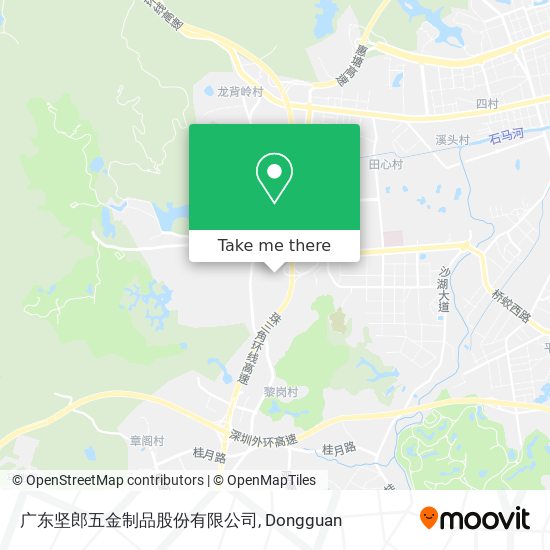 广东坚郎五金制品股份有限公司 map