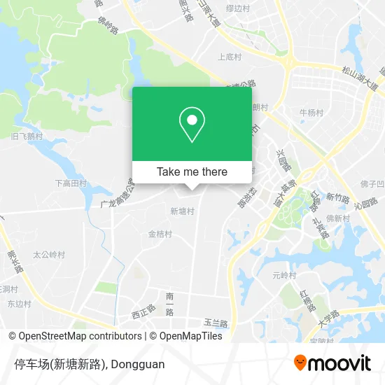 停车场(新塘新路) map