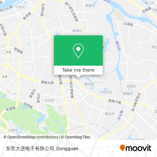 东莞大进电子有限公司 map