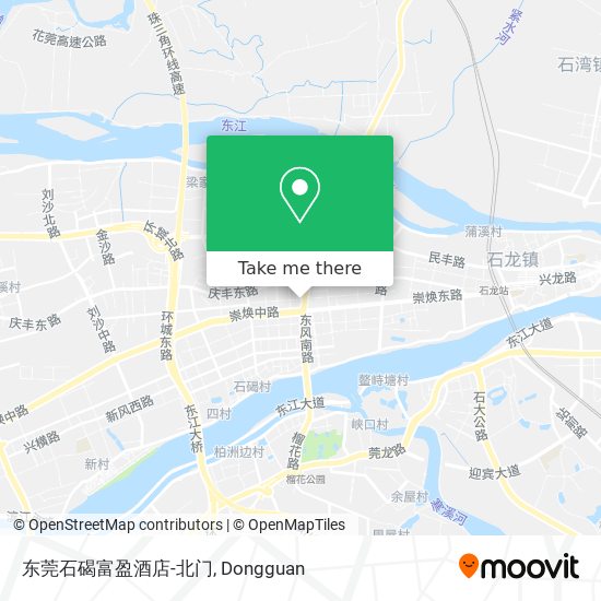 东莞石碣富盈酒店-北门 map