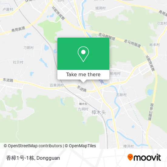 香樟1号-1栋 map