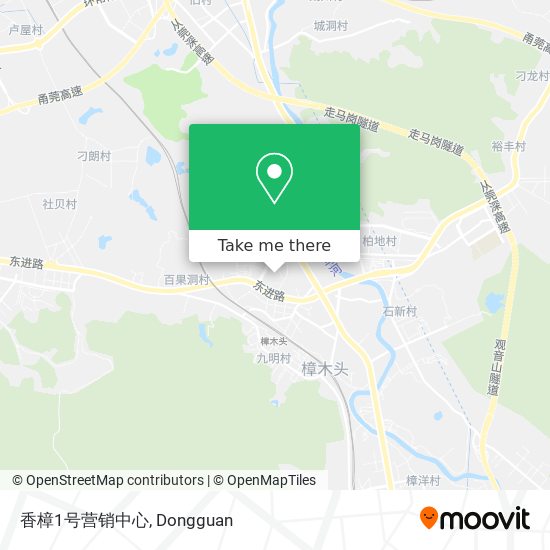 香樟1号营销中心 map