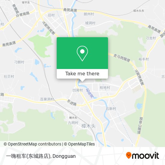 一嗨租车(东城路店) map