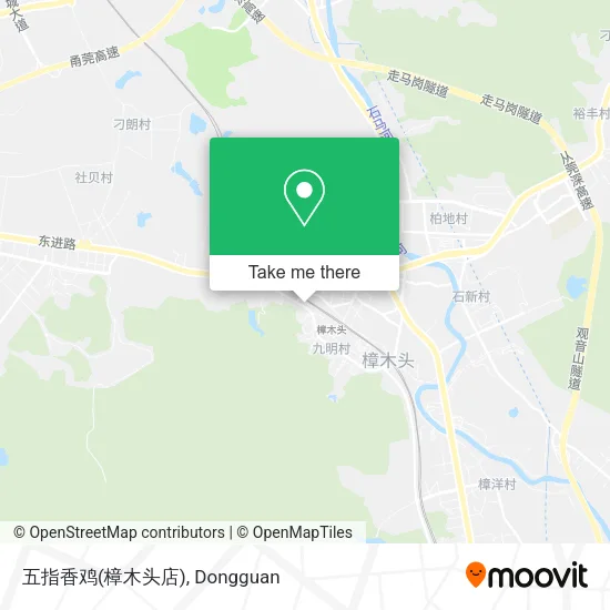 五指香鸡(樟木头店) map