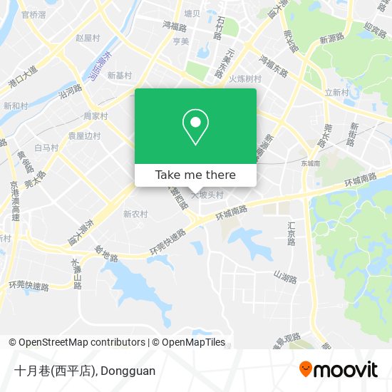 十月巷(西平店) map