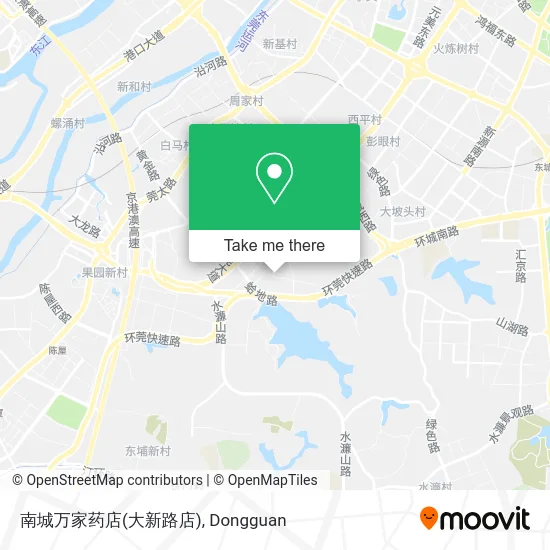 南城万家药店(大新路店) map