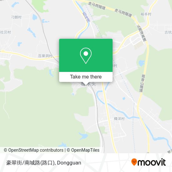 豪翠街/南城路(路口) map