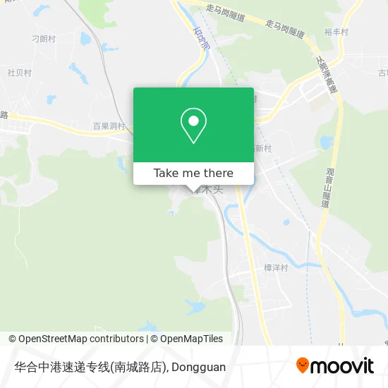 华合中港速递专线(南城路店) map