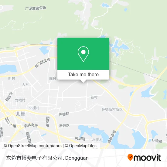 东菀市博斐电子有限公司 map