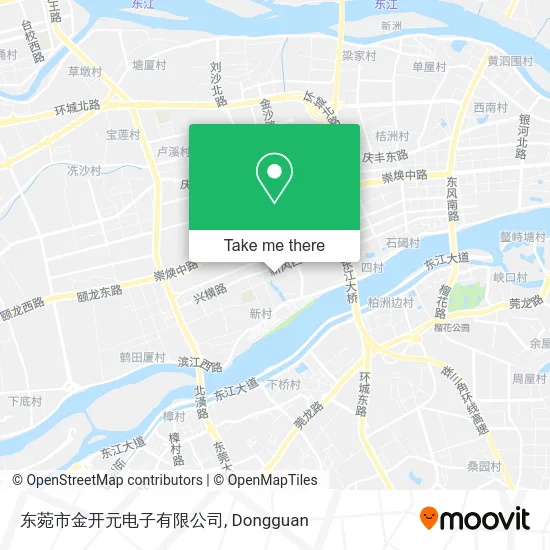 东菀市金开元电子有限公司 map