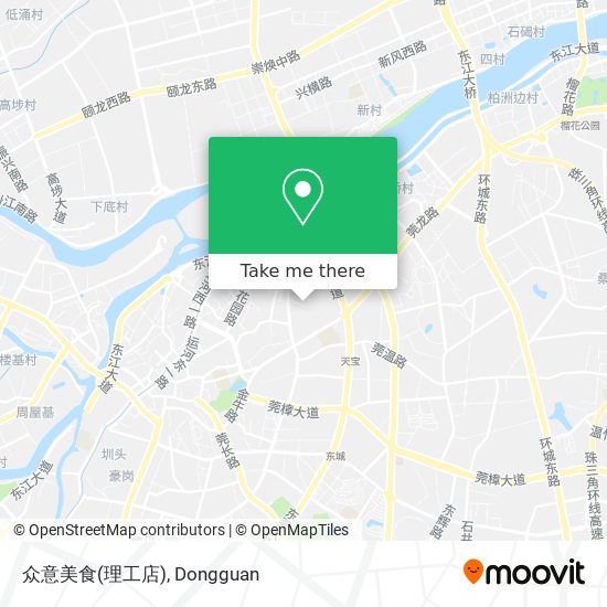 众意美食(理工店) map