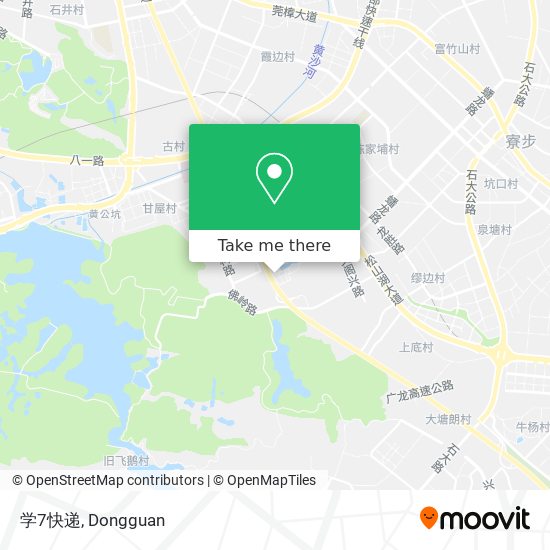 学7快递 map