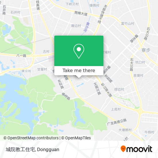 城院教工住宅 map