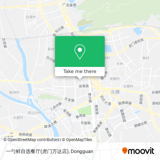 一勺鲜自选餐厅(虎门万达店) map