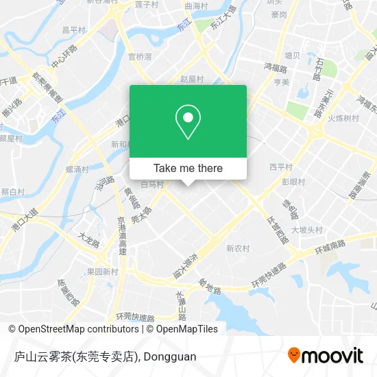 庐山云雾茶(东莞专卖店) map