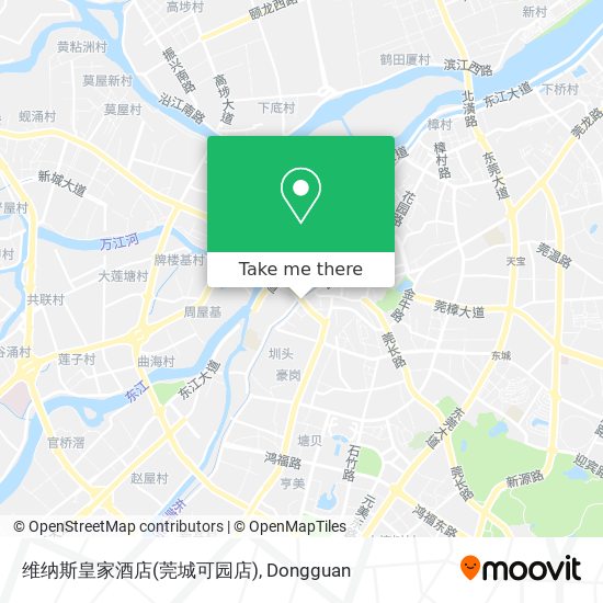 维纳斯皇家酒店(莞城可园店) map