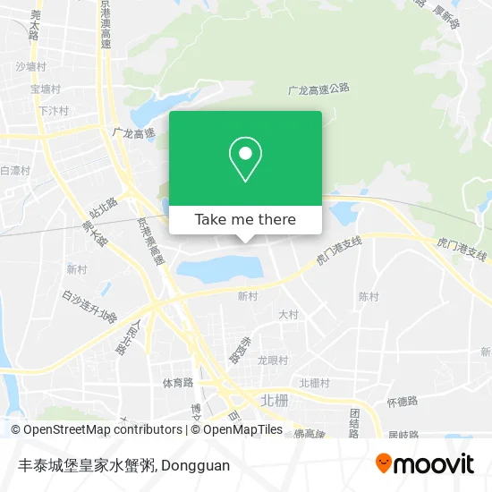 丰泰城堡皇家水蟹粥 map