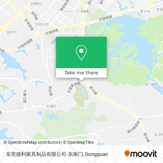 东莞德利家具制品有限公司-东南门 map