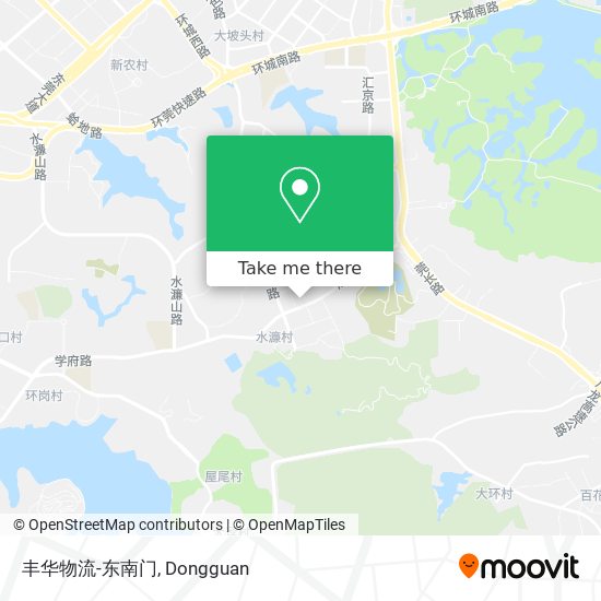 丰华物流-东南门 map
