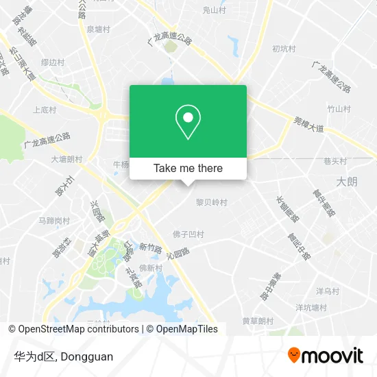 华为d区 map