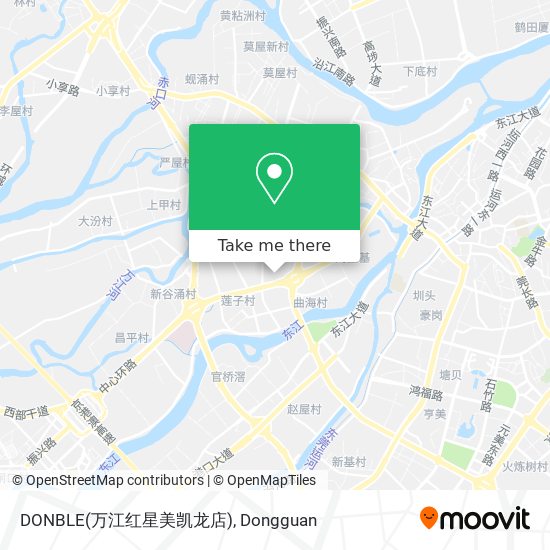 DONBLE(万江红星美凯龙店) map